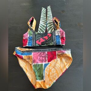 Aqua Bendita Reversible girls bikini